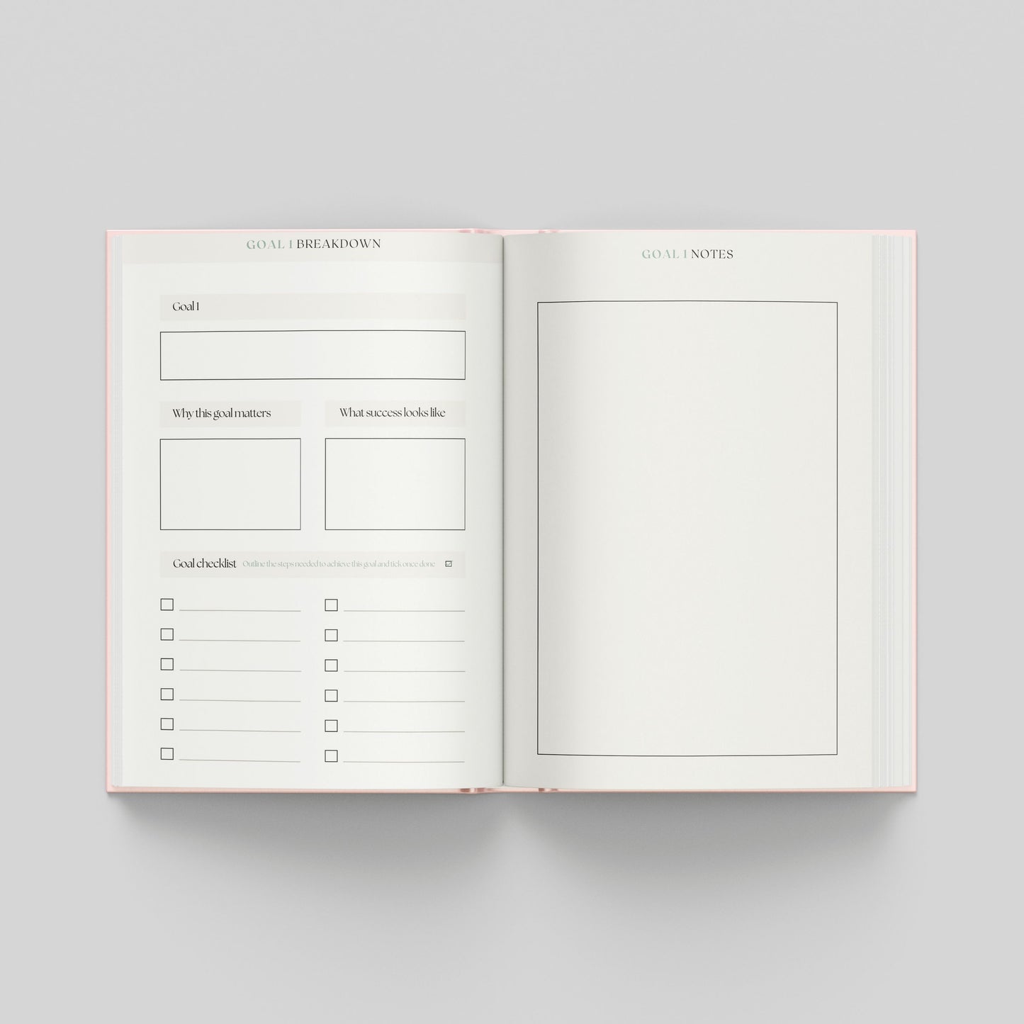 Pinstripe Classic Productivity Planner